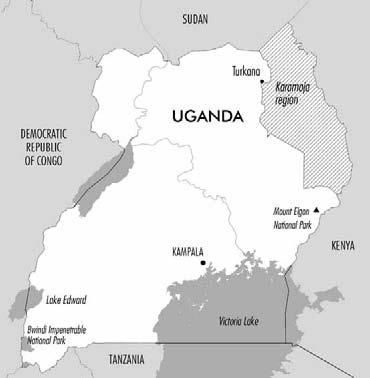 THE HORN OF AFRICA AND EAST AFRICA 433 The Batwa F or the Batwa in Uganda, landlessness, illiteracy and little or no income remain major frustrations.
