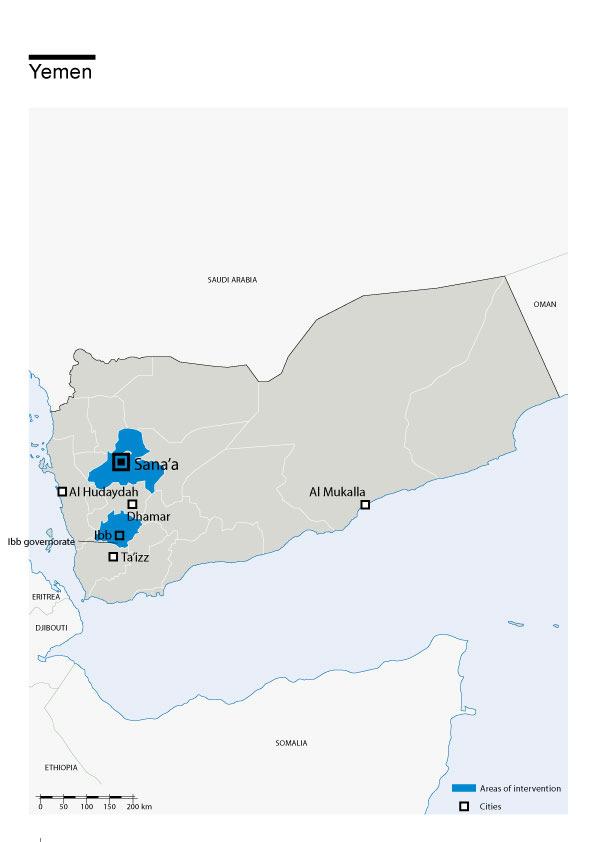 HI team in Yemen The Programme currently has 61 funded positions.