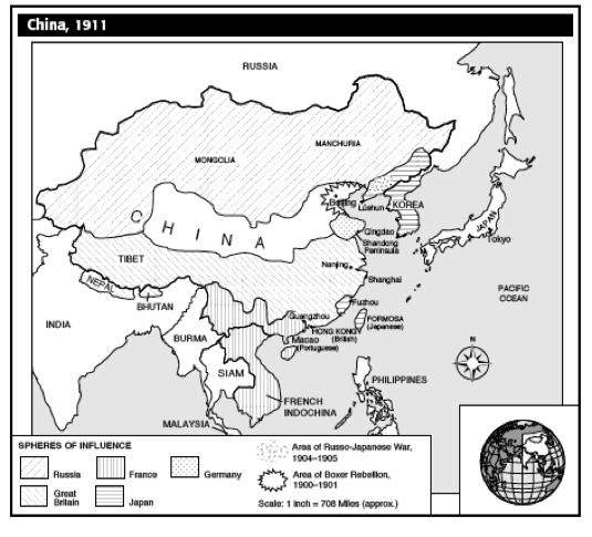 Spheres of Influences assaulted foreign communities across China in an effort.