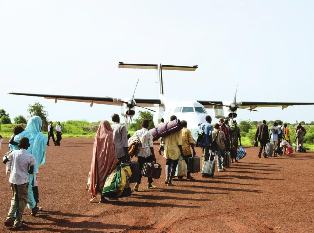 IOM OIM IOM South Sudan SITREP # 27 15 June 2014 Harish Murthi/IOM SITUATION REPORT Evacuation of stranded foreign nations from Bentiu OVERVIEW The security situation in South Sudan remains