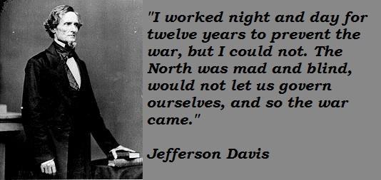 Slavery permitted in territories Elects Jefferson Davis of Mississippi