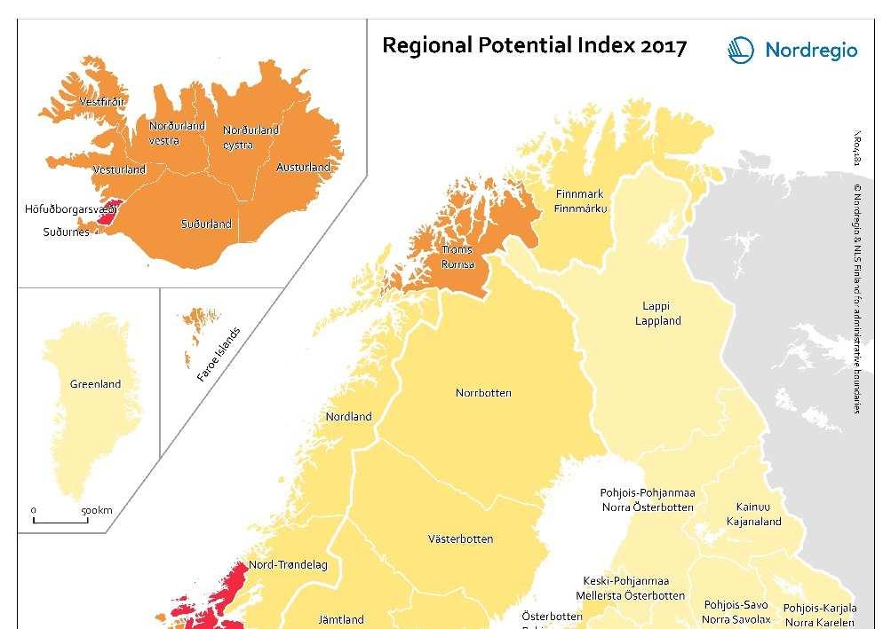 Regional Potential Index Nordregio s