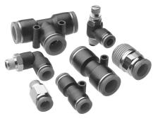 Pneufit & Pneufit M metric Ø... mm /D tube orgren Pneufit fittings are ready to use, offering fast assembly with no need for tools providing optimum flow.