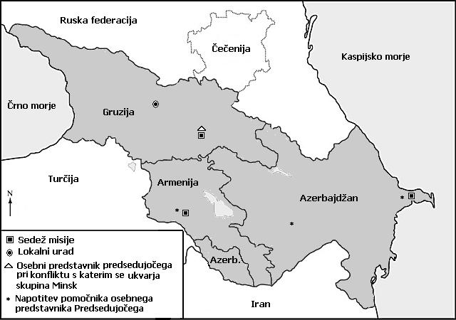 Moldavija (OSCE Mission to Moldova) OBSEG: center v Kišinevu, lokalni urad v Tiraspolu ZAČETEK DELOVANJA: april 1993 na podlagi odločitve Stalnega sveta št. 329