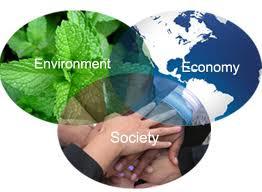 Sustainable development is founded on the belief of synergy (mutual and positive reinforcement) between the co-exist of