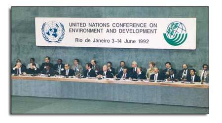 Biological Diversity The UN Convention on Biological Diversity was introduced to the world at the 1992 Earth Summit in Rio de Janeiro, but was written by the IUCN in 1981.