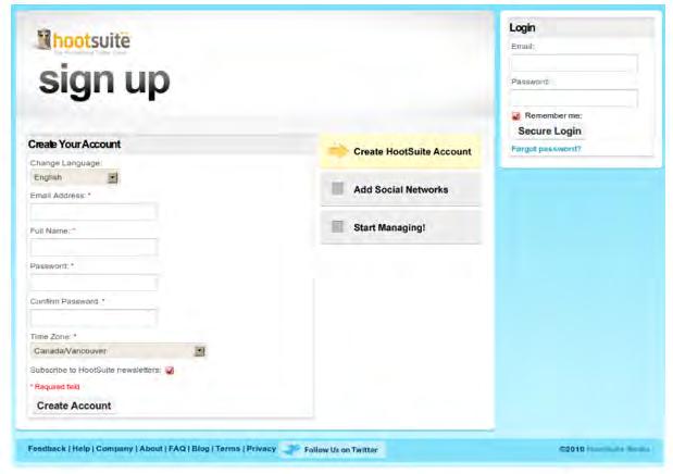 HootSuite Quick Start Guide The HootSuite Quick Start Guide is a short introduction to the social media dashboard to help you get going so that you can start making the most of your social media