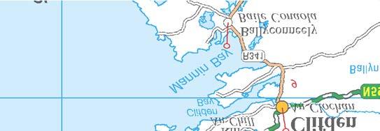 5 km Suirbhéireacht Ordanáis Éireann Ceadúnas Uimhir EN 0059216 OSi / Rialtas na héireann Ordnance Survey Ireland Licence No.