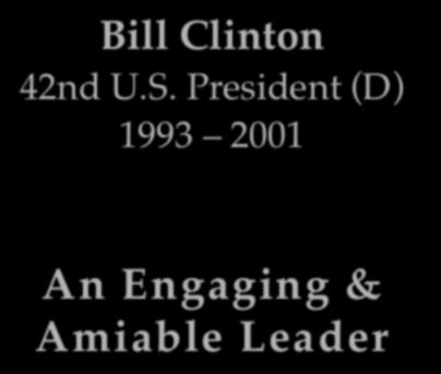 Bill Clinton 42nd U.S.