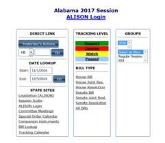 Legislative Tracking Software Additional Legislative Resources Alabama Legislature http://www.