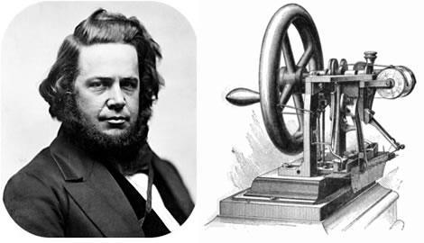 Slide 11 Mechanical Inventions Elias Howe -The sewing machine invented by Elias Howe in 1846 and perfected by Isaac Singer,