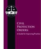 Protection Orders, Full Faith and Credit or