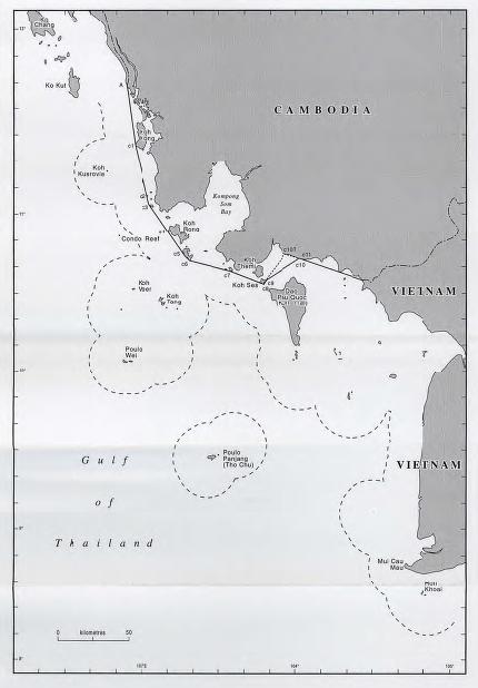 A Brief of Cambodia s Claims to Baselines and Maritime Zones By: Dany Channraksmeychhoukroth* (Aug 2015) Cambodia was under French colonization for 90 years from 1863 until 1953.
