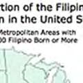Heavily concentrated in the western United States, the Filipino born account for almost half of all immigrants in Hawaii