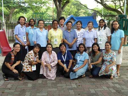 Learning English in an International Community Good Shepherd Convent Restful Waters, Singapore, 20 June - 27 July background In 2014, the Province Leaders of Indonesia, Sri Lanka and Singapore-