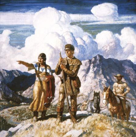 Lewis & Clark Expedition Lewis & Clark received help from many people on their journey. The most important was Sacagawea, an Indian woman, who served as their guide.