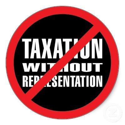 E: The Bill of Rights stated that the people did not want to be taxed with their consent.