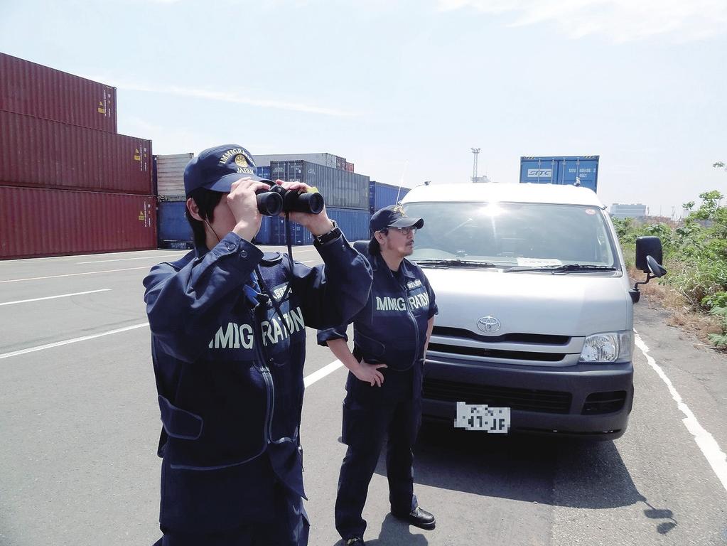 These mobile teams conduct patrols at the seaports and coastal areas under their jurisdictions and