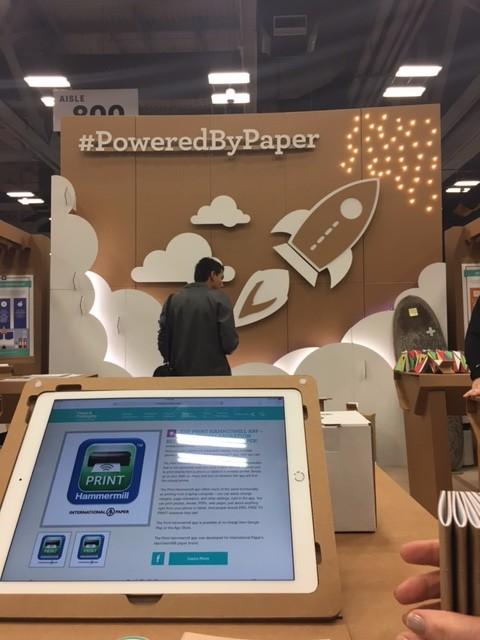 Two weeks ago, we took the Paper & Packaging How Life Unfolds (HLUF) campaign to South By and set up a 100% corrugated booth that featured a curated collection of paper and