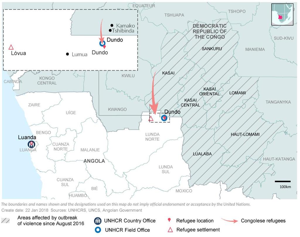 The outbreak of violence in the Kasai region of the Democratic Republic of the Congo (DRC) in March 2017 triggered the internal displacement of some 1.