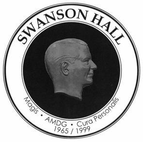 SWANSON HALL Colors: Blue and