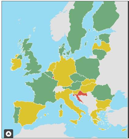 2. Overall (the 2 indicators combined) Leaflet Credit: EC-GISCO, EuroGeographics for the administrative boundaries Each EU country's performance on the 2 indicators is calculated by scoring each