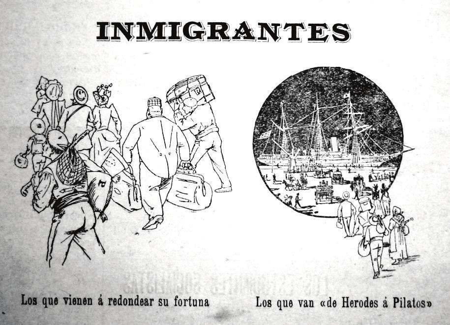 130 ERLACS No. 97 (2014) October Figure 1. Immigrants Source: La Vanguardia, 30/1/1897, p. 1. Social History (IISH), was a promoter of the founding of the Socialist Party of Argentina.