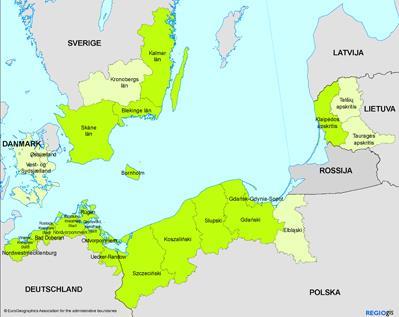EUROBAROMETER The analyses coveres : - Poland: subregions of Szczecin, Koszalin, Słupsk, Gdańsk, Gdańsk- Gdynia-Sopot; - Sweden: Counties of Kalmar, Blekinge, Skåne; - Germany: subregions of