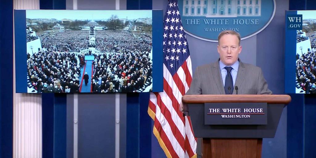 DO NOW ON AN INDEX CARD "This was the largest audience to ever witness an inauguration, period. 1.
