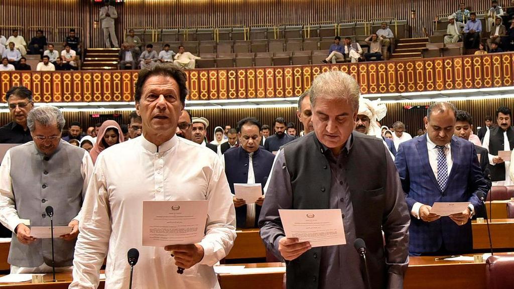 Khan's swearing in ceremony [Getty] The Pakistani election held July 25, 2018, the eleventh of its kind in the post-independence era, has been transformative in many respects.