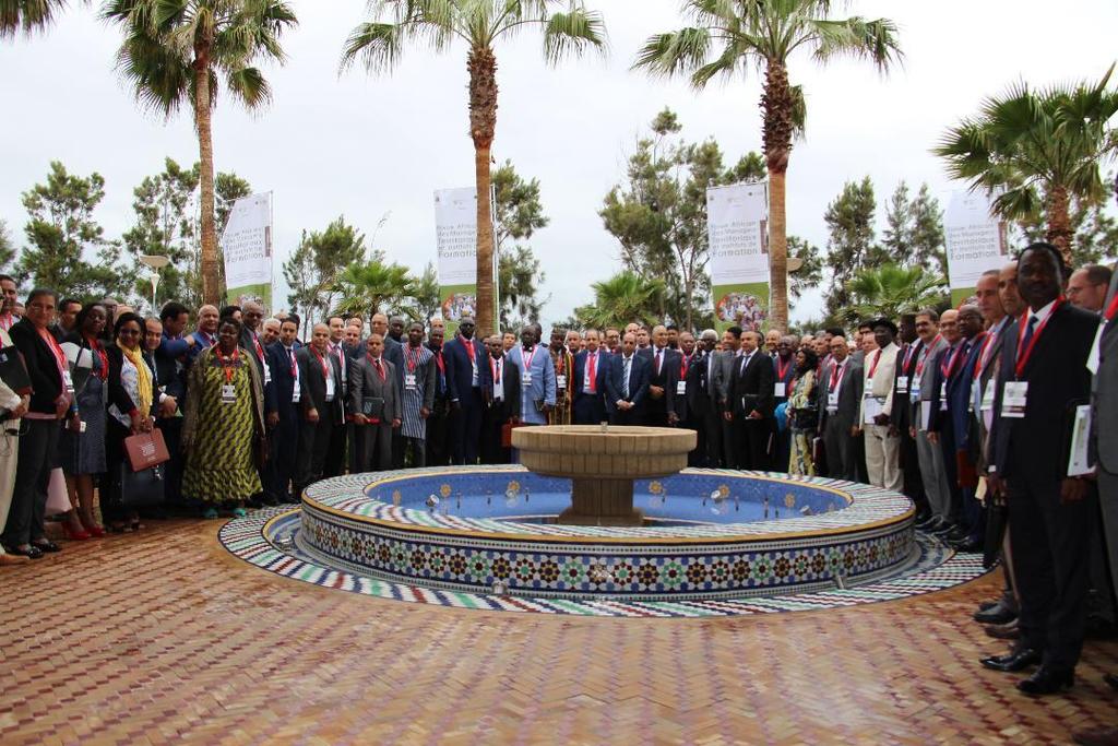 Organization of the 1 and 2 Editions of the African Forum of the Territorial Managers and