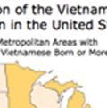The Vietnamese immigrant population grew faster than other immigrant groups during the