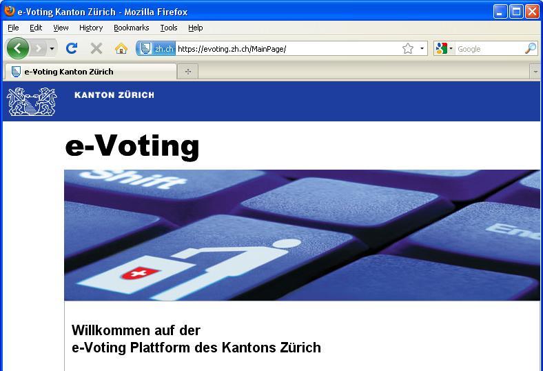 E-Voting Website A.