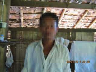 Uncertain Ground This photo, taken in January 2011, shows Ko Kyaw Htun, 28, an escaped convict porter with LIB 208 troops in Dooplaya originally from Yangon.