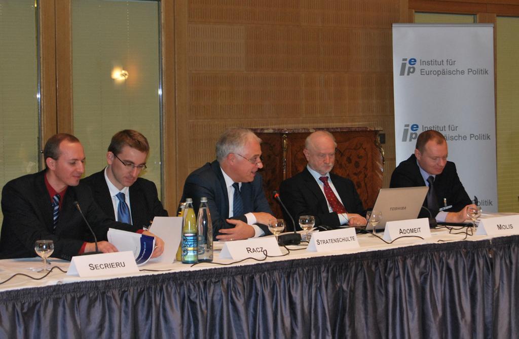 November, 2010. At the same time, the conference was also the final event of the IEP s Study Programme on European Security (SPES).