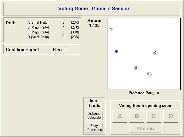 28 Figure 3: Positive Payoff with Strategic Vote (Simulation) 60 Positive Payoff with Strategic Vote (%) 50 40 30 20 10 No Restrictions With Restrictions 0 No 10.0% 17.