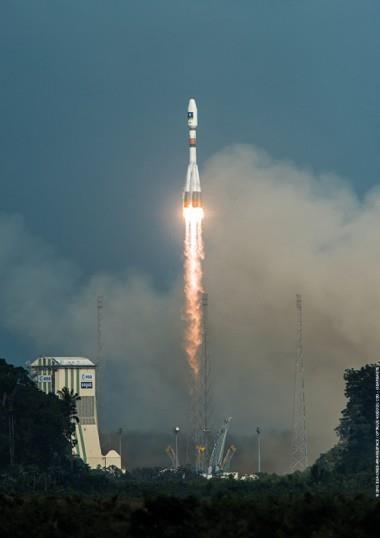 Arianespace Sets record with 12 Launches in 2015 Flight VS13 was the 13th Soyuz liftoff performed from French Guiana since this vehicle s 2011 introduction at the Spaceport.