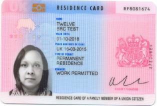 List A document 4 A Permanent Residence Card issued to the family member of an EEA/Swiss national: Vignette format can be in either current or expired passport as under EEA rules The EEA