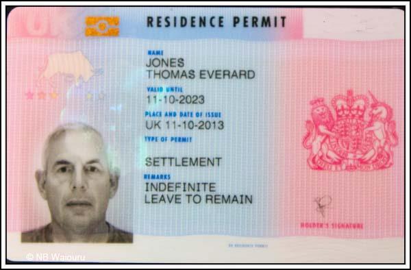 List A document 5 A current Biometric Residence Permit indicating that the person named is allowed to stay indefinitely in the UK, or has no time limit on their stay in the UK: Issued to non-eea