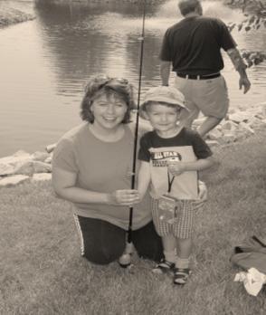 The Fishing Derby provides the venue for a fun-filled family gathering to