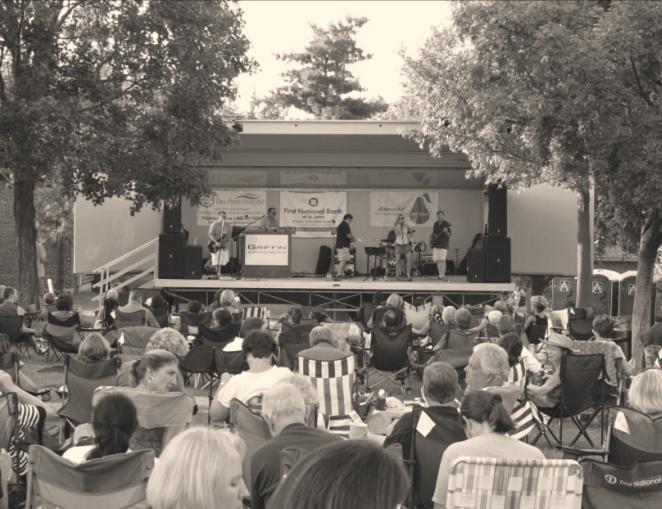 Summer Concert Series - $2500 The City of Des Peres presents a free summer concert series on the second