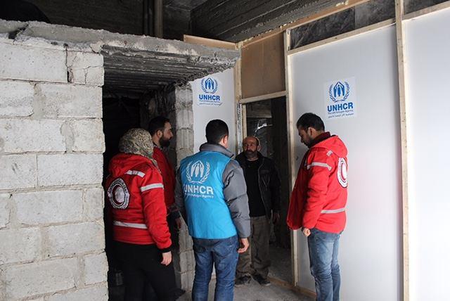 SYRIA UNHCR across the country. The distribution of sleeping bags was highly appreciated by the families and is recommended for distribution in other locations in future.