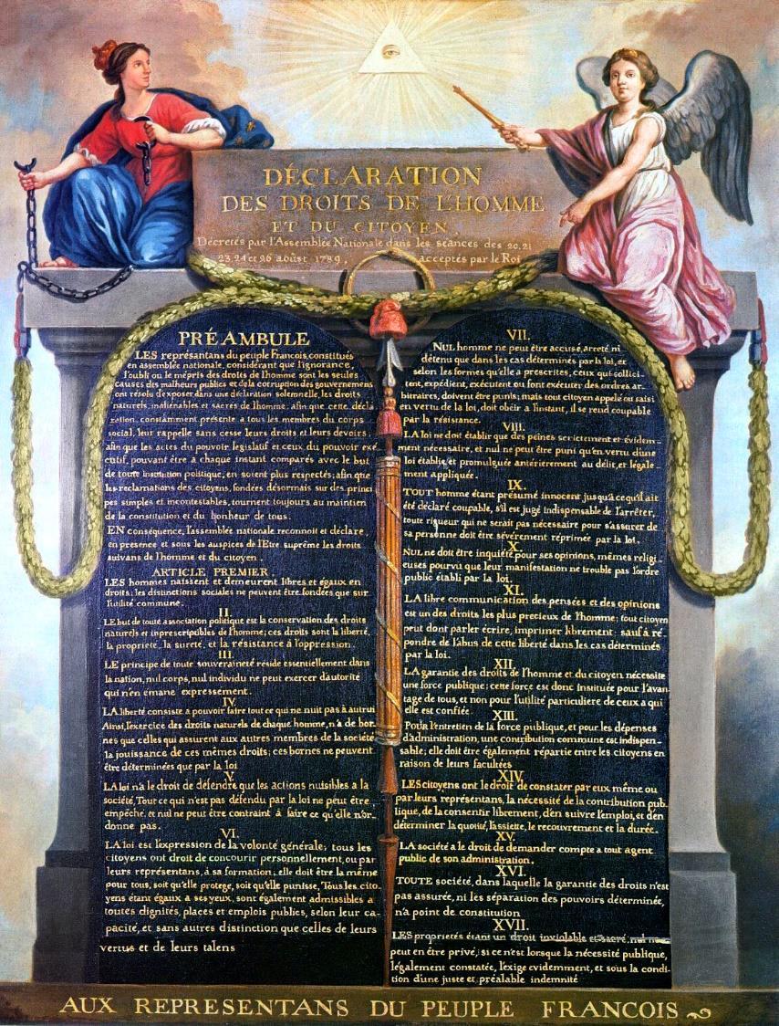 August 16 1789 Declaration of