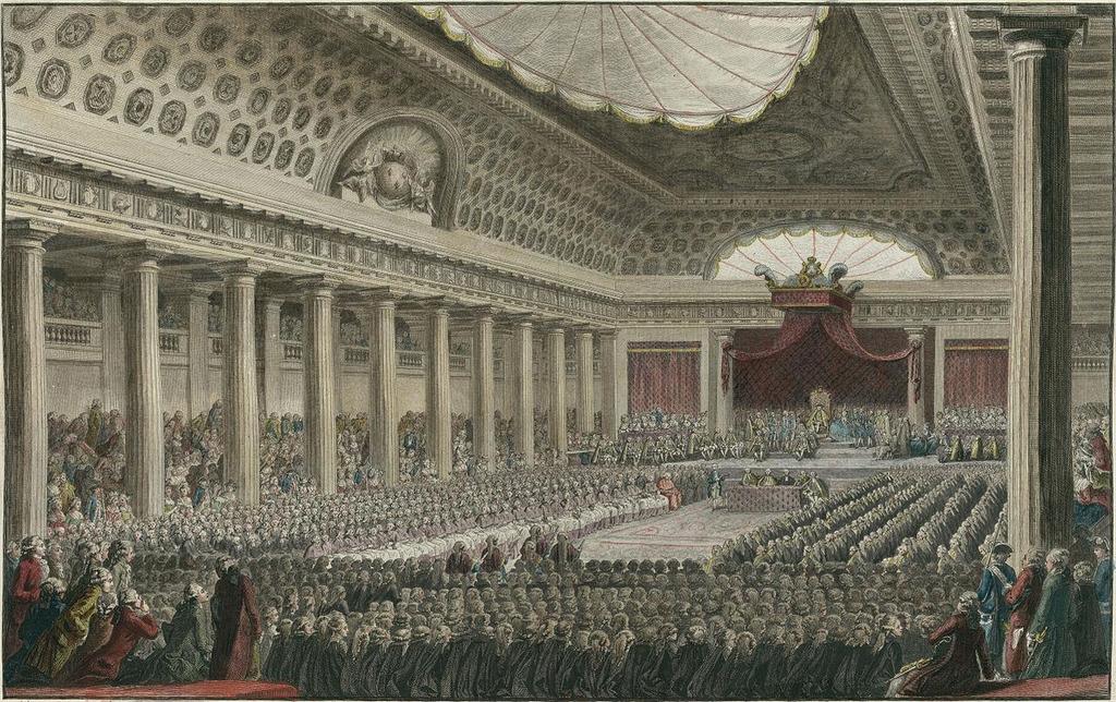 King Louis XVI opens the Estates