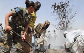 In the EUFOR Chad/Republic of Central Africa (RCA) military CSDP operation, the gender adviser appointed to the Operational and the Force Headquarters was, inter alia, involved in