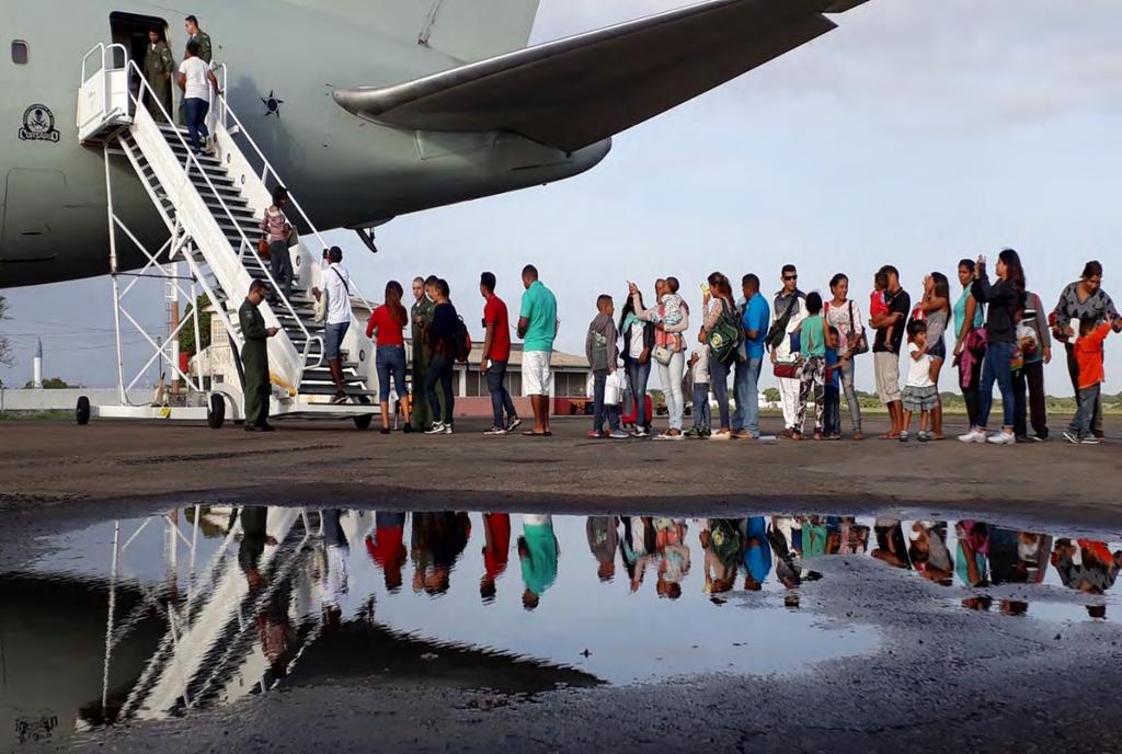 the Federal Government scaled up its internal relocation strategy with a commitment to relocate an average of 1,000 Venezuelans per month.