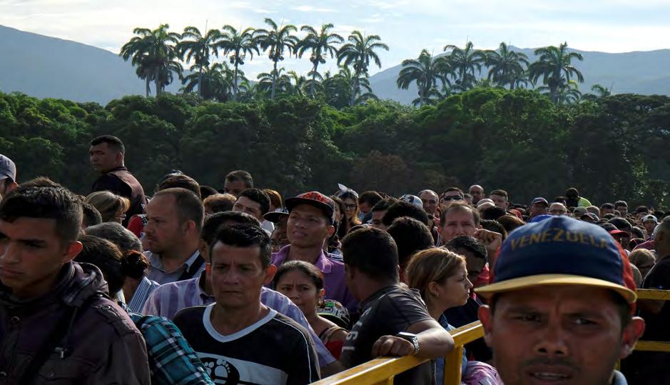 Introduction Background and Achievements The impact of the outflow of refugees and migrants from Venezuela is felt most keenly in Colombia.