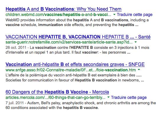Google «hepatitis