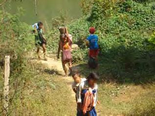 Burma], so they told villagers who do not yet dare to go back, There is no fighting now, so you have to go back.