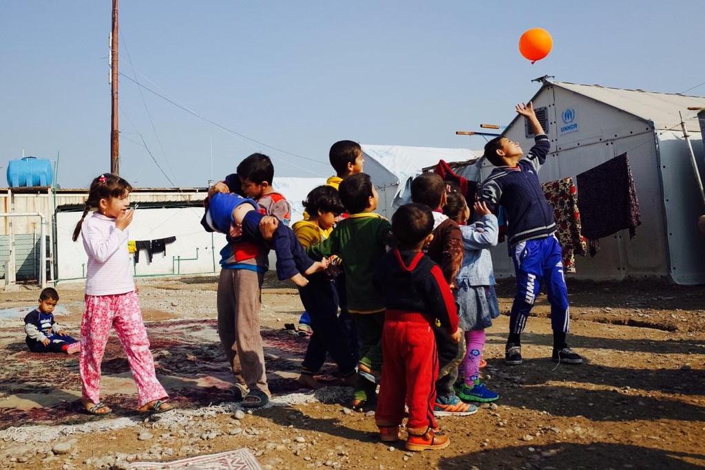 CAMPS Camp Coordination and Camp Management (CCCM) UNHCR IDP Operational Update - Iraq In Sulaymaniyah Governorate, construction of the extension of Ashti camp is almost complete, only pending the